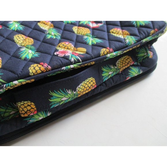 **Vera Bradley Toucan Party Navy Blue Cosmetic Brush Makeup Travel Case - NWT - Picture 5 of 10